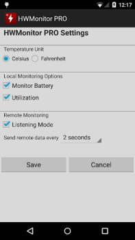 Descargar HWMonitor PRO Herramientas para Android captura de pantalla 4