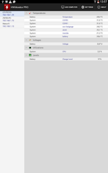 Descargar HWMonitor PRO Herramientas para Android captura de pantalla 5
