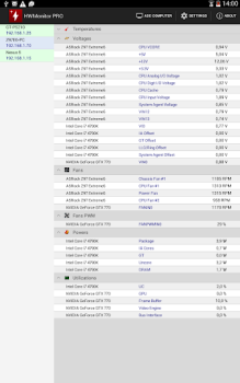 Descargar HWMonitor PRO Herramientas para Android captura de pantalla 6