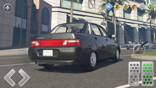 Descargar Lada 2110: Urban Simulator Raza para Android captura de pantalla 2