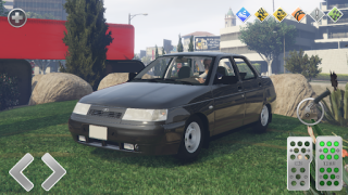 Descargar Lada 2110: Urban Simulator Raza para Android captura de pantalla 5