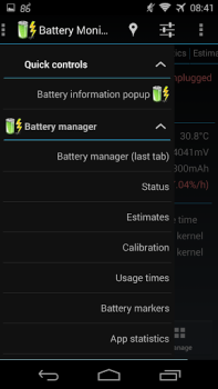 Descargar 3C Battery Manager Herramientas para Android captura de pantalla 5