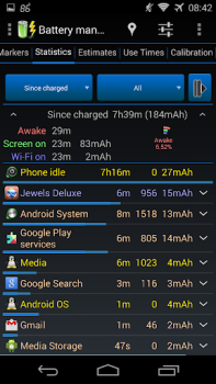 Descargar 3C Battery Manager Herramientas para Android captura de pantalla 6