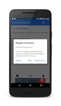 Descargar Ringtone Randomizer Personalización para Android captura de pantalla 2