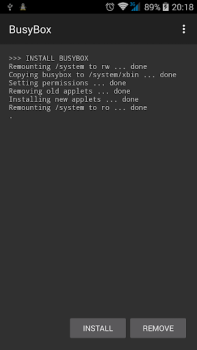 Descargar BusyBox Herramientas para Android captura de pantalla 2
