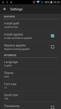 Descargar BusyBox Herramientas para Android captura de pantalla 4