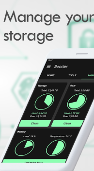 Descargar Booster for Android: optimizer & cache cleaner Herramientas para Android captura de pantalla 3