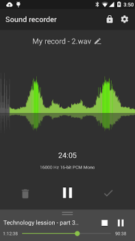 Descargar Recordr - audiograbadora pro Música y audio para Android