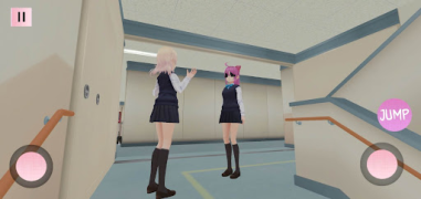 Descargar Love Anime School Days Simuladores para Android captura de pantalla 5