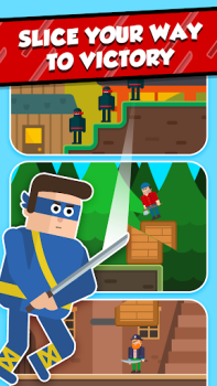 Descargar Mr Ninja: Puzles rebanadores Rompecabezas para Android captura de pantalla 4
