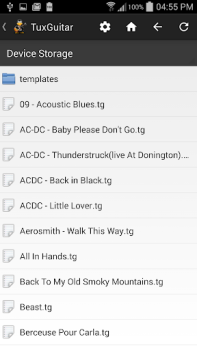 Descargar TuxGuitar Música y audio para Android captura de pantalla 3
