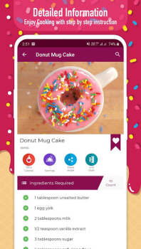 Descargar 15 minutos recetas Comida y bebida para Android captura de pantalla 2