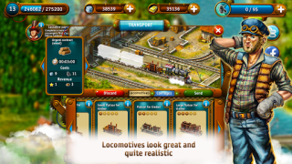 Descargar Transport Empire: Steam Tycoon Simuladores para Android captura de pantalla 3