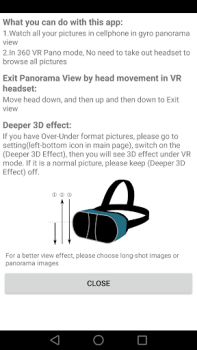Descargar VR 2D3D Panorama Converter Free Foto para Android captura de pantalla 5