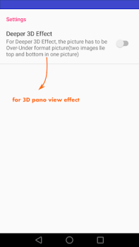 Descargar VR 2D3D Panorama Converter Free Foto para Android captura de pantalla 6