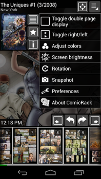Descargar ComicRack Free Historietas para Android captura de pantalla 2