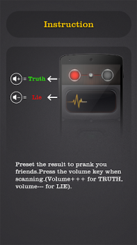 Descargar detector de mentiras (broma) j Entretenimiento para Android captura de pantalla 5