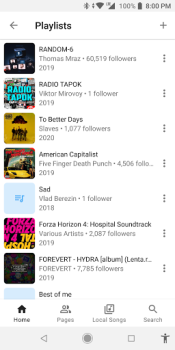 Descargar Moozza Música y audio para Android captura de pantalla 3