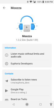 Descargar Moozza Música y audio para Android captura de pantalla 5