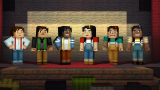 Descargar Minecraft: Story Mode (MOD) Aventuras para Android captura de pantalla 2