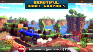 Descargar Blocky Roads Raza para Android captura de pantalla 4