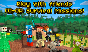 Descargar Pixel Gun 3D PRO Minecraft Ed. Juegos de acción para Android captura de pantalla 2