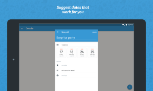 Descargar Doodle - Horario Trabajo para Android captura de pantalla 7