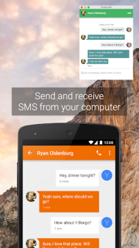 Descargar Pushbullet: SMS on PC and more Herramientas para Android captura de pantalla 2