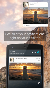 Descargar Pushbullet: SMS on PC and more Herramientas para Android captura de pantalla 3