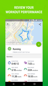 Descargar Endomondo Salud y estado fisico para Android captura de pantalla 2
