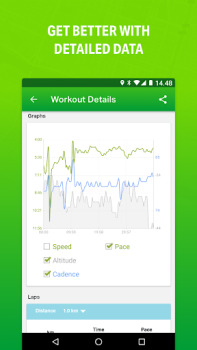 Descargar Endomondo Salud y estado fisico para Android captura de pantalla 3