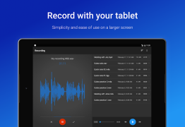 Descargar Grabadora de Voz Fácil Trabajo para Android captura de pantalla 7
