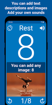 Descargar Tabata Timer: Interval Timer Salud y estado fisico para Android captura de pantalla 3