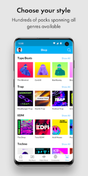 Descargar Music Maker JAM: Beatmaker app Música y audio para Android captura de pantalla 3