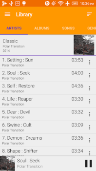 Descargar GoneMAD Music Player (Trial) Música y audio para Android captura de pantalla 4