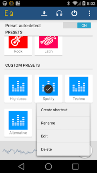 Descargar Equalizer Música y audio para Android captura de pantalla 2