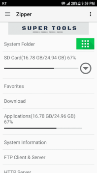 Descargar Zipper - File Management Herramientas para Android