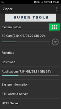 Descargar Zipper - File Management Herramientas para Android captura de pantalla 2