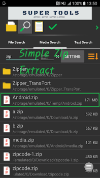 Descargar Zipper - File Management Herramientas para Android captura de pantalla 6