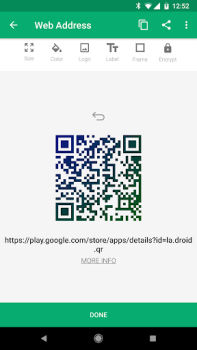 QR Droid Code Scanner