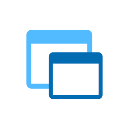 Logotipo Floating Apps (multitasking)