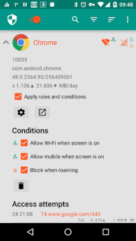 Descargar NetGuard - no-root firewall Herramientas para Android captura de pantalla 2
