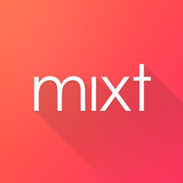 Logotipo Mixt - Gradients & Patterns