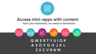 Descargar Teclado Fleksy GIF Emoji Temas Personalización para Android captura de pantalla 2