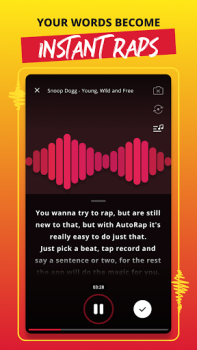 Descargar AutoRap by Smule Música y audio para Android captura de pantalla 3