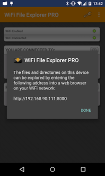 Descargar WiFi Explorador de Archivos Herramientas para Android captura de pantalla 2