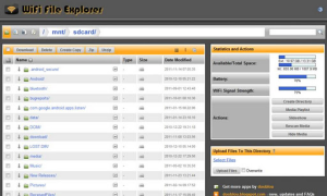 Descargar WiFi Explorador de Archivos Herramientas para Android captura de pantalla 3