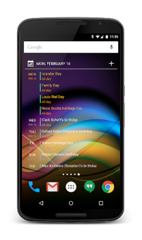 Descargar Chronus Widgets de Información Trabajo para Android captura de pantalla 6