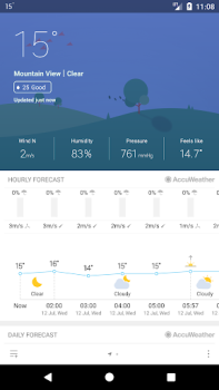 Descargar Weather Mate (Weather M8) Clima para Android captura de pantalla 2