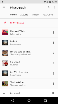 Descargar Phonograph Music Player Música y audio para Android captura de pantalla 4